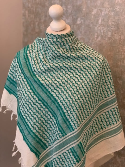 Shemagh Scarves (Woven on White)