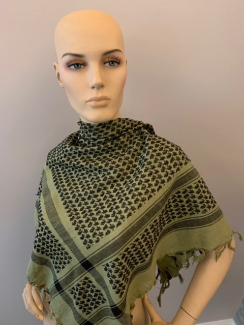 Shemagh Scarves (Woven on Black)