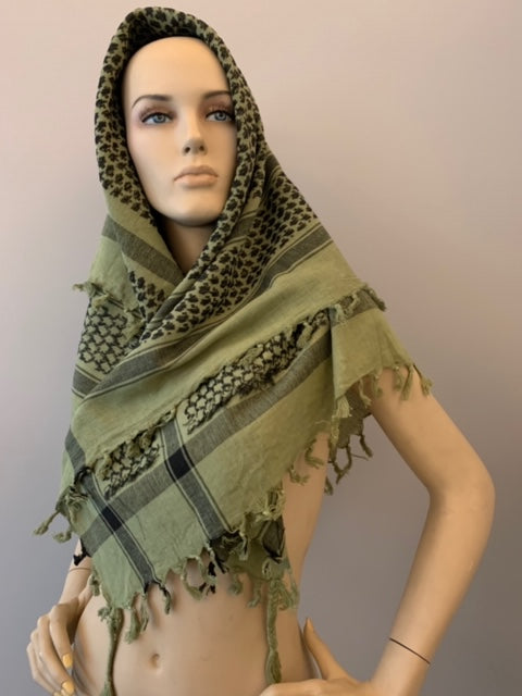 Shemagh Scarves (Woven on Black)