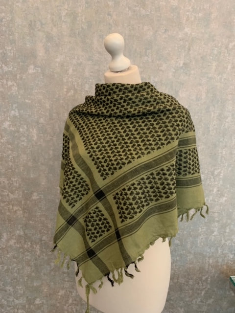 Shemagh Scarves (Woven on Black)