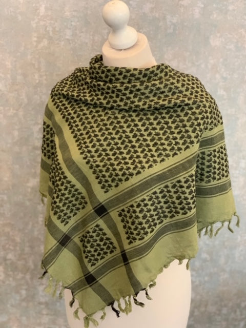 Shemagh Scarves (Woven on Black)