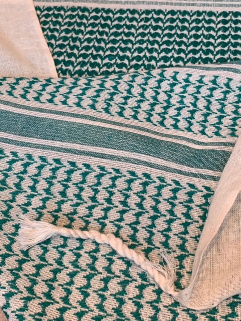 Shemagh Scarves (Woven on White)