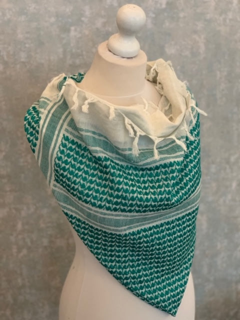 Shemagh Scarves (Woven on White)