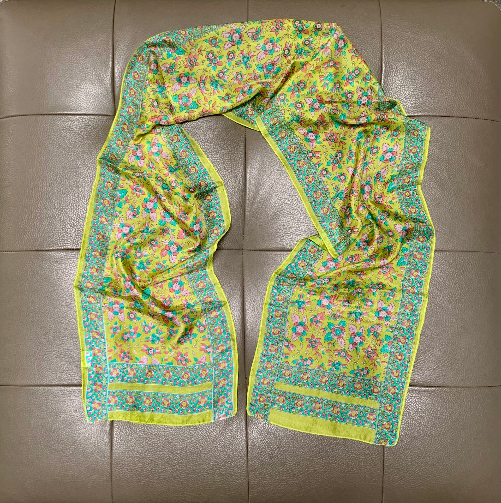 Silk Scarves (Printed Long Square)