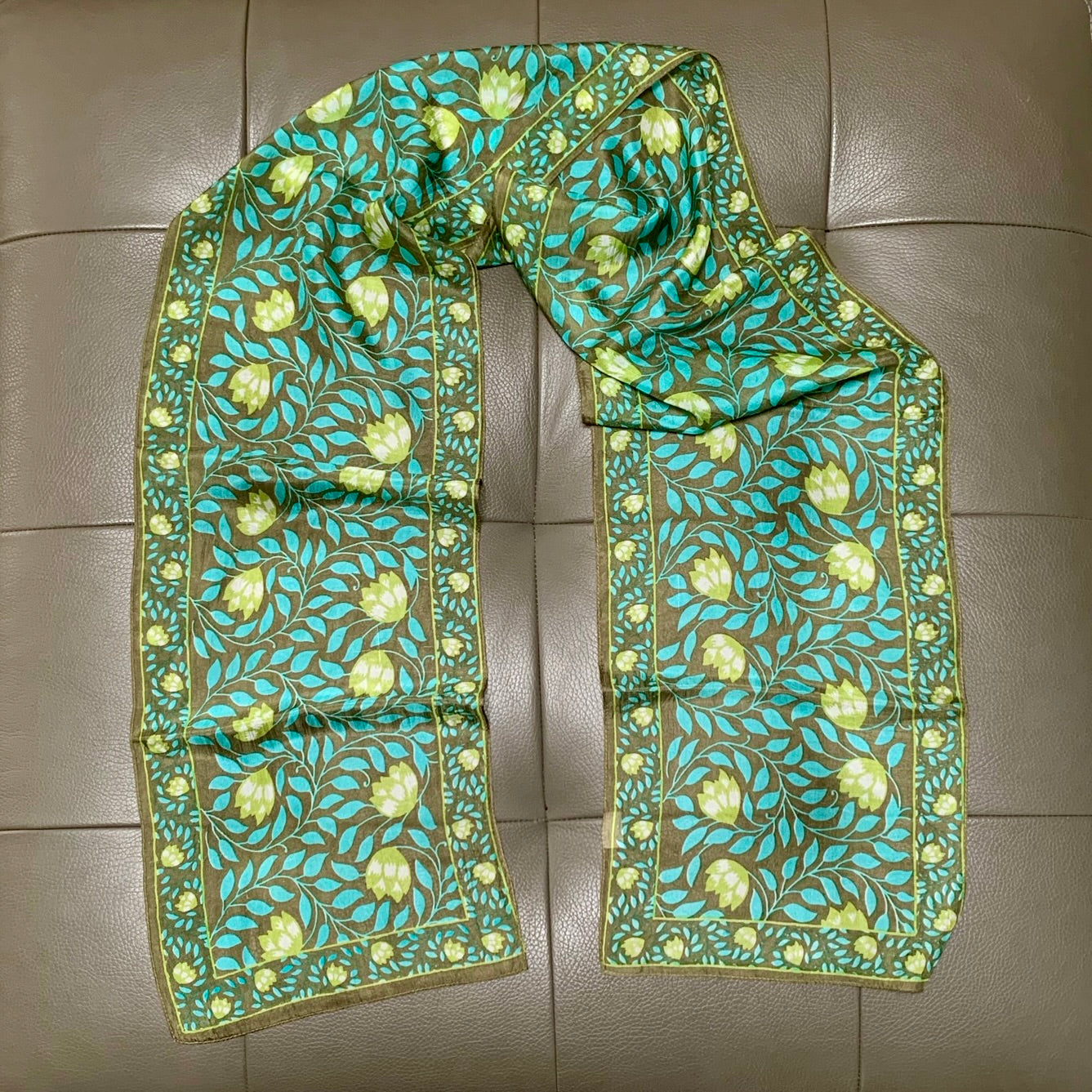 Silk Scarves (Printed Long Square)