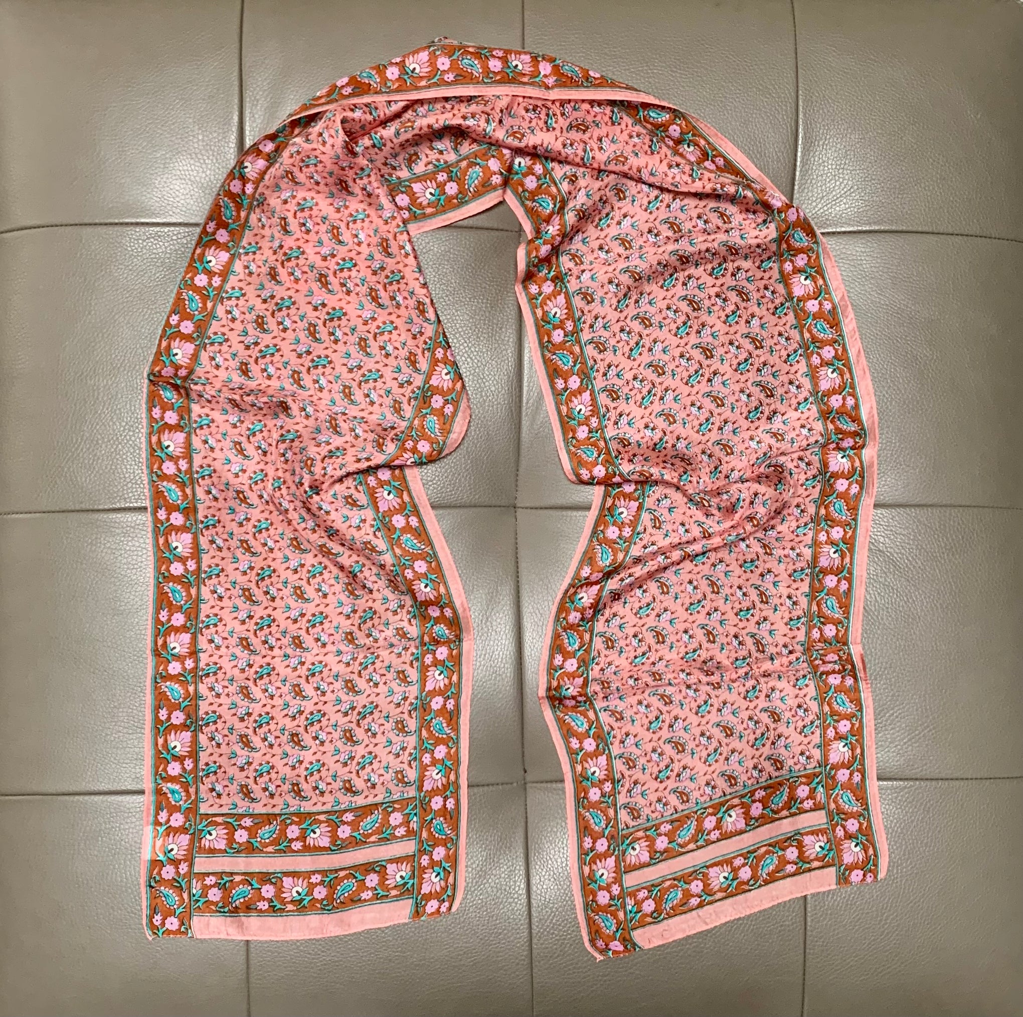 Silk Scarves (Printed Long Square)