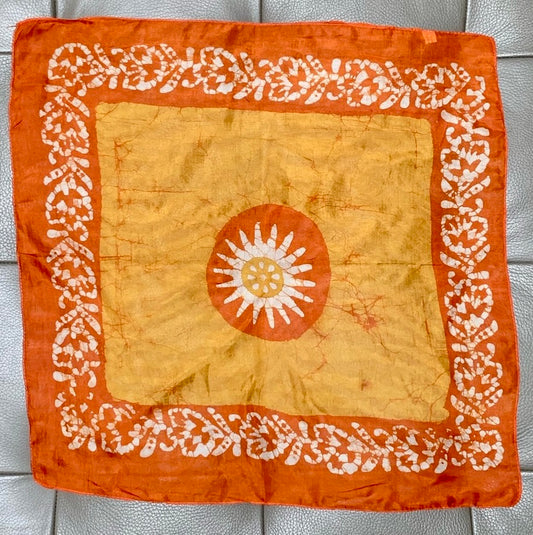 Batik Print Silk Shawls (Small)