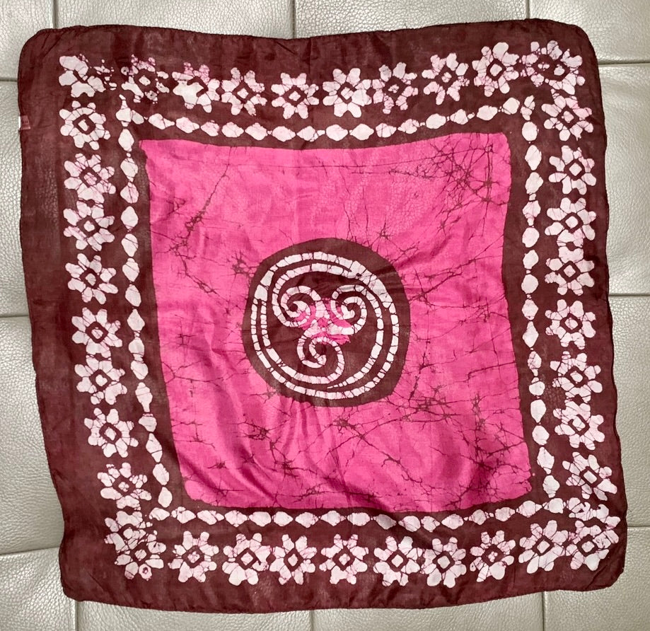 Batik Print Silk Shawls (Small)