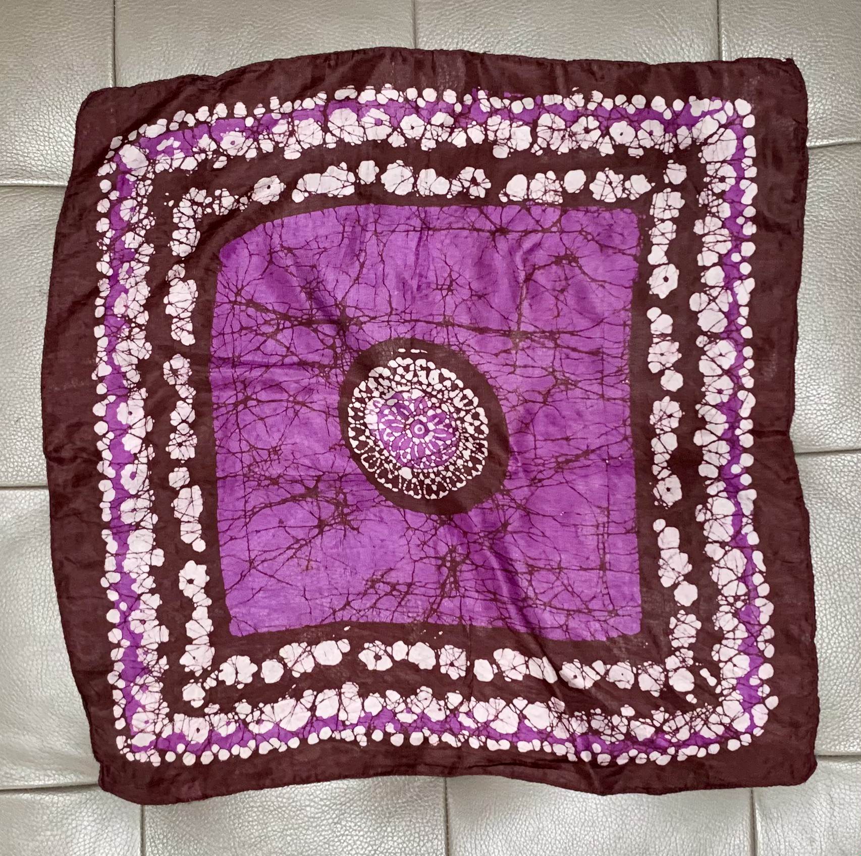 Batik Print Silk Shawls (Small)