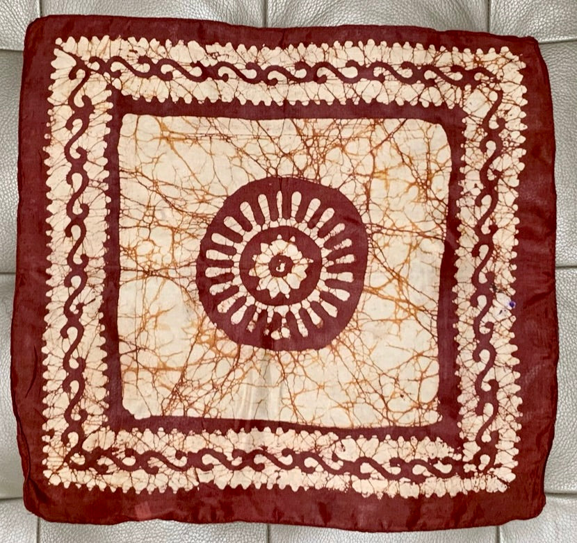 Batik Print Silk Shawls (Small)