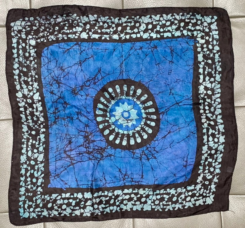 Batik Print Silk Shawls (Small)
