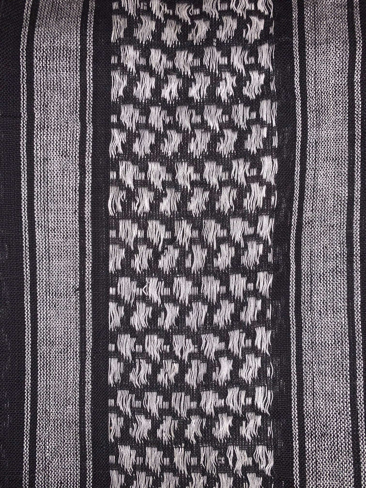 Shemagh Scarves (Woven on Black)