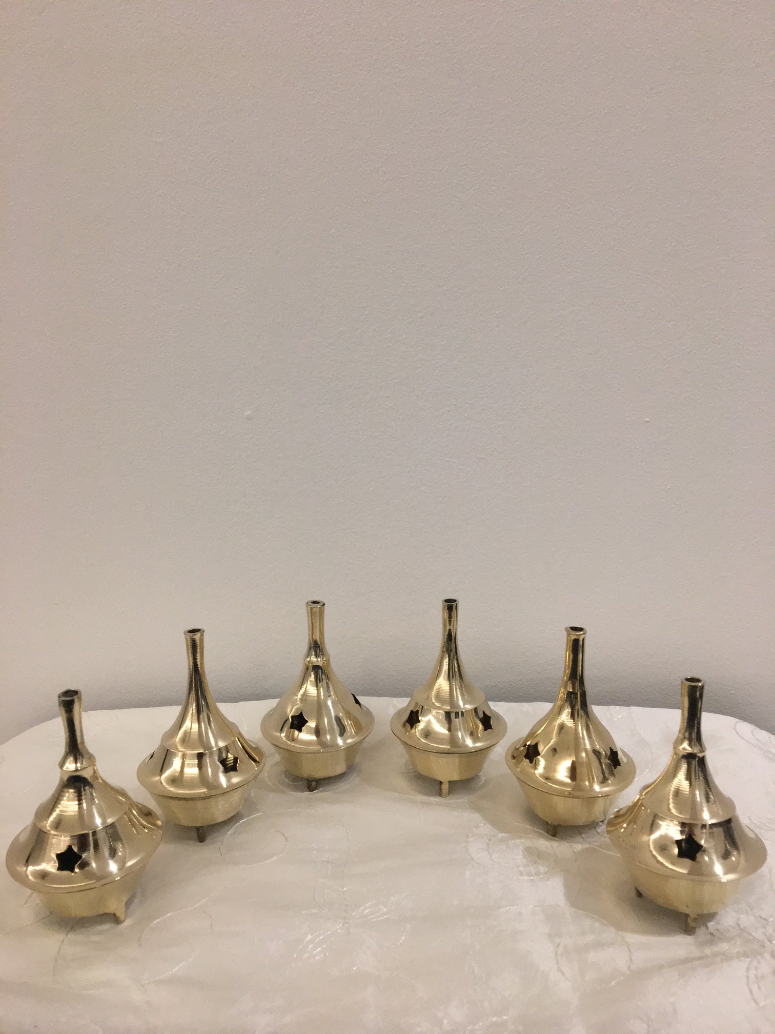 Brass Cone & Incense Holders