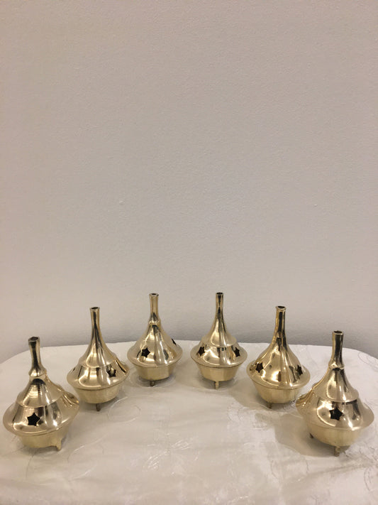 Brass Cone & Incense Holders