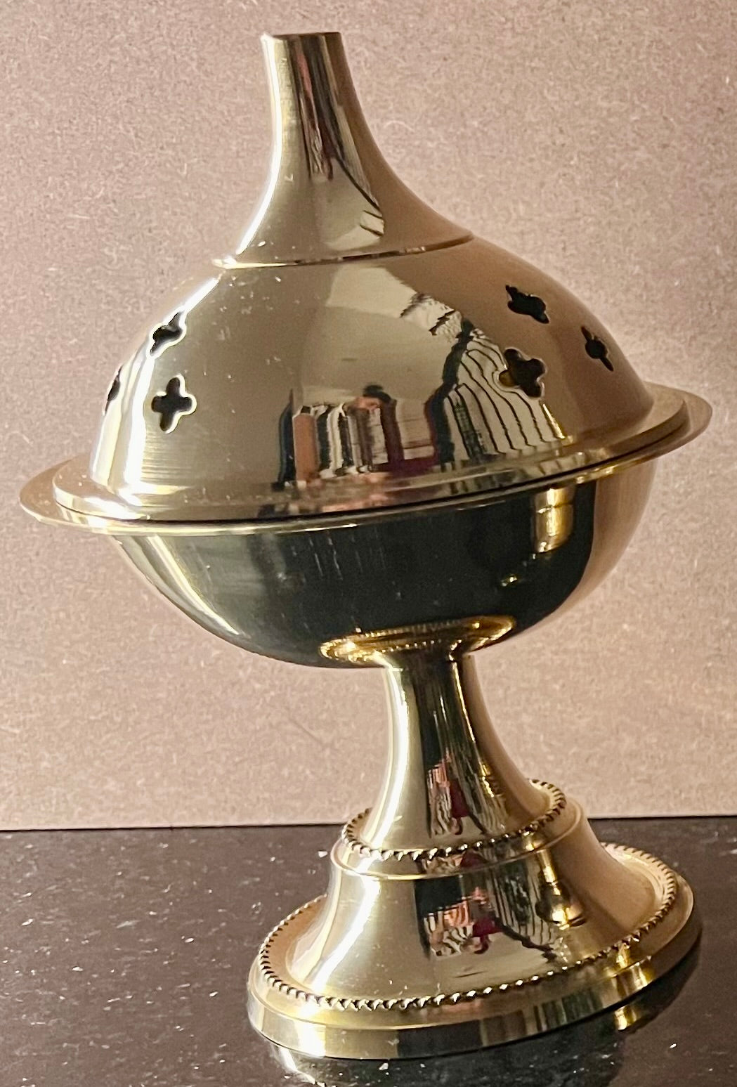 Brass Cone & Incense Holders (Without Chain)