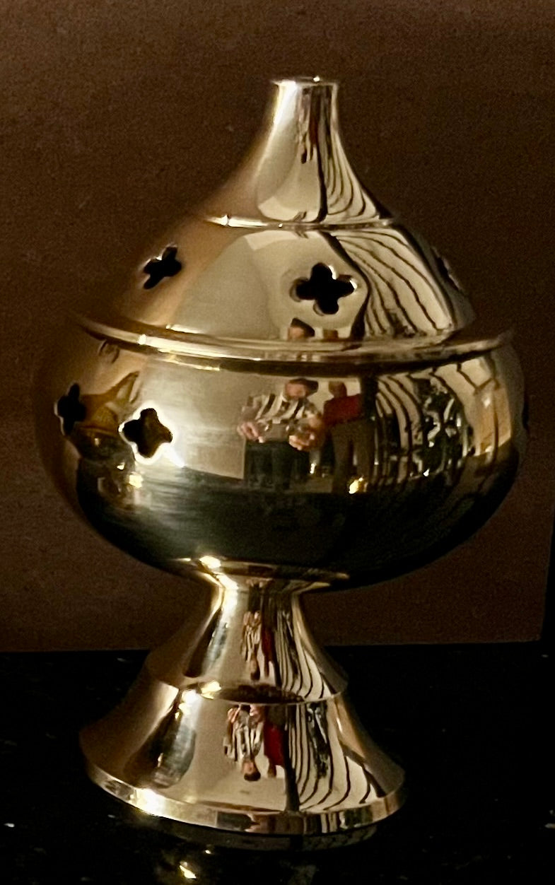 Brass Cone & Incense Holders (Without Chain)