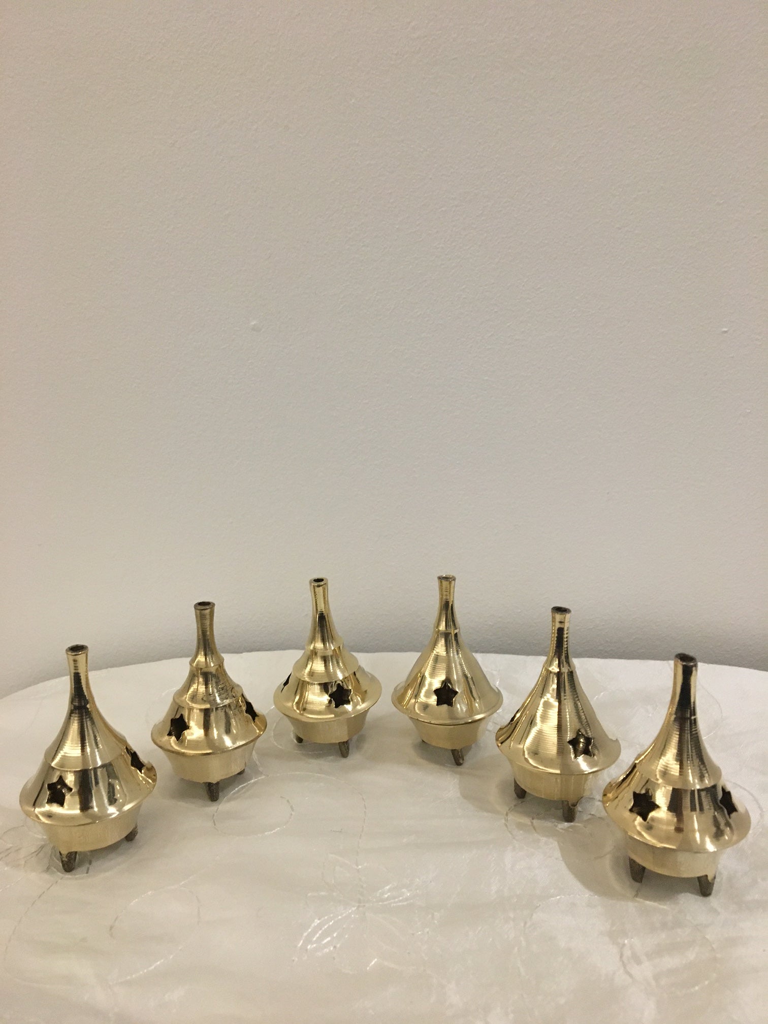 Brass Cone & Incense Holders