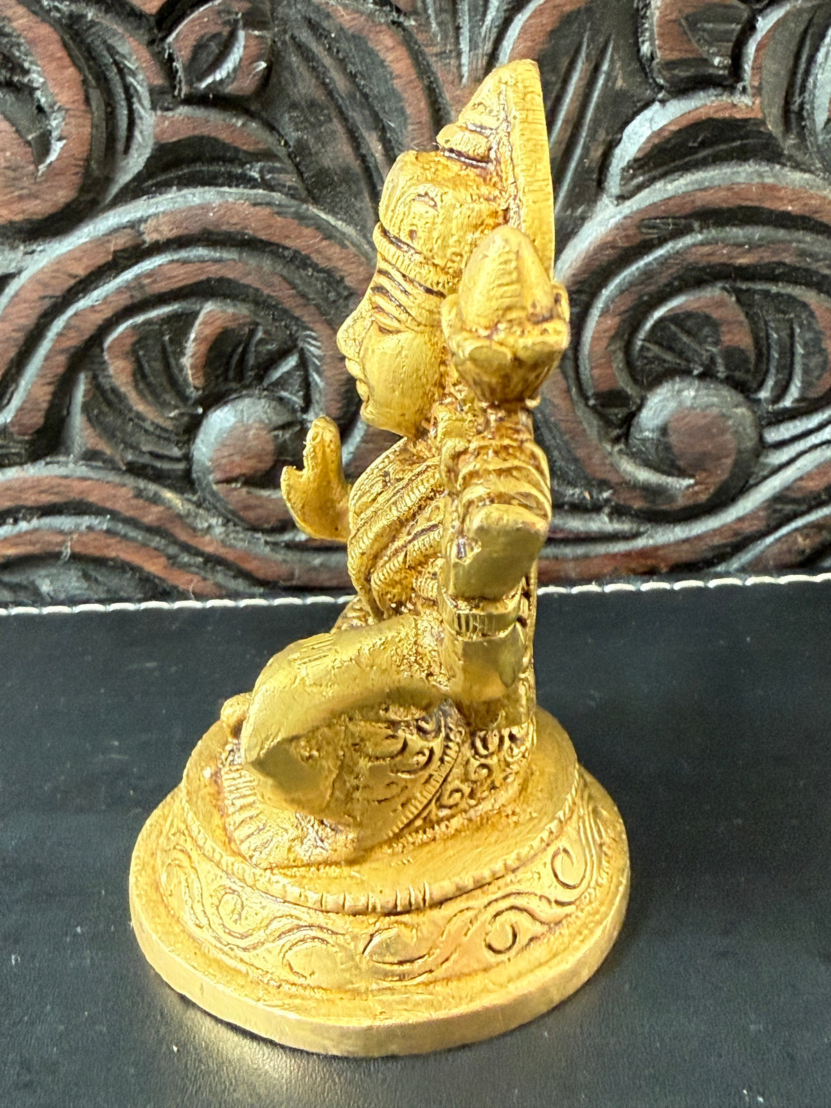 Brass Statues - Laxmi, Ganesha & Saraswati