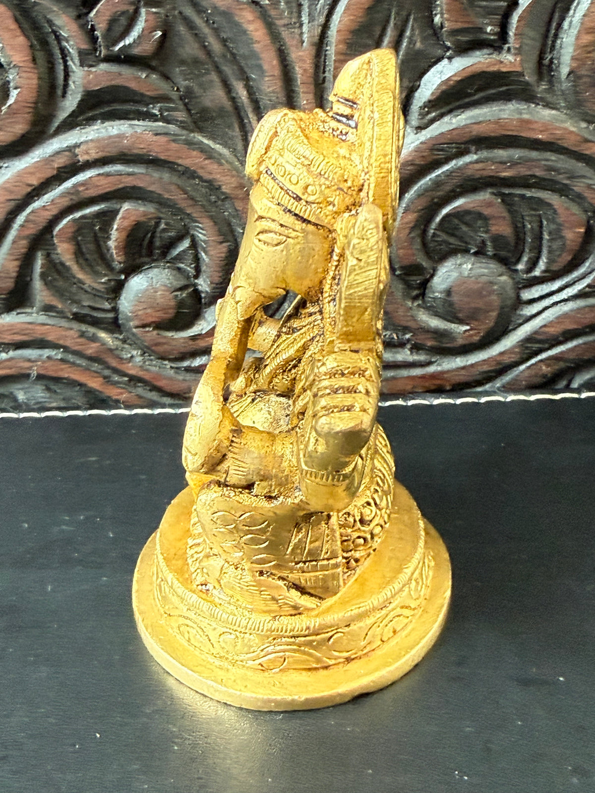 Brass Statues - Laxmi, Ganesha & Saraswati