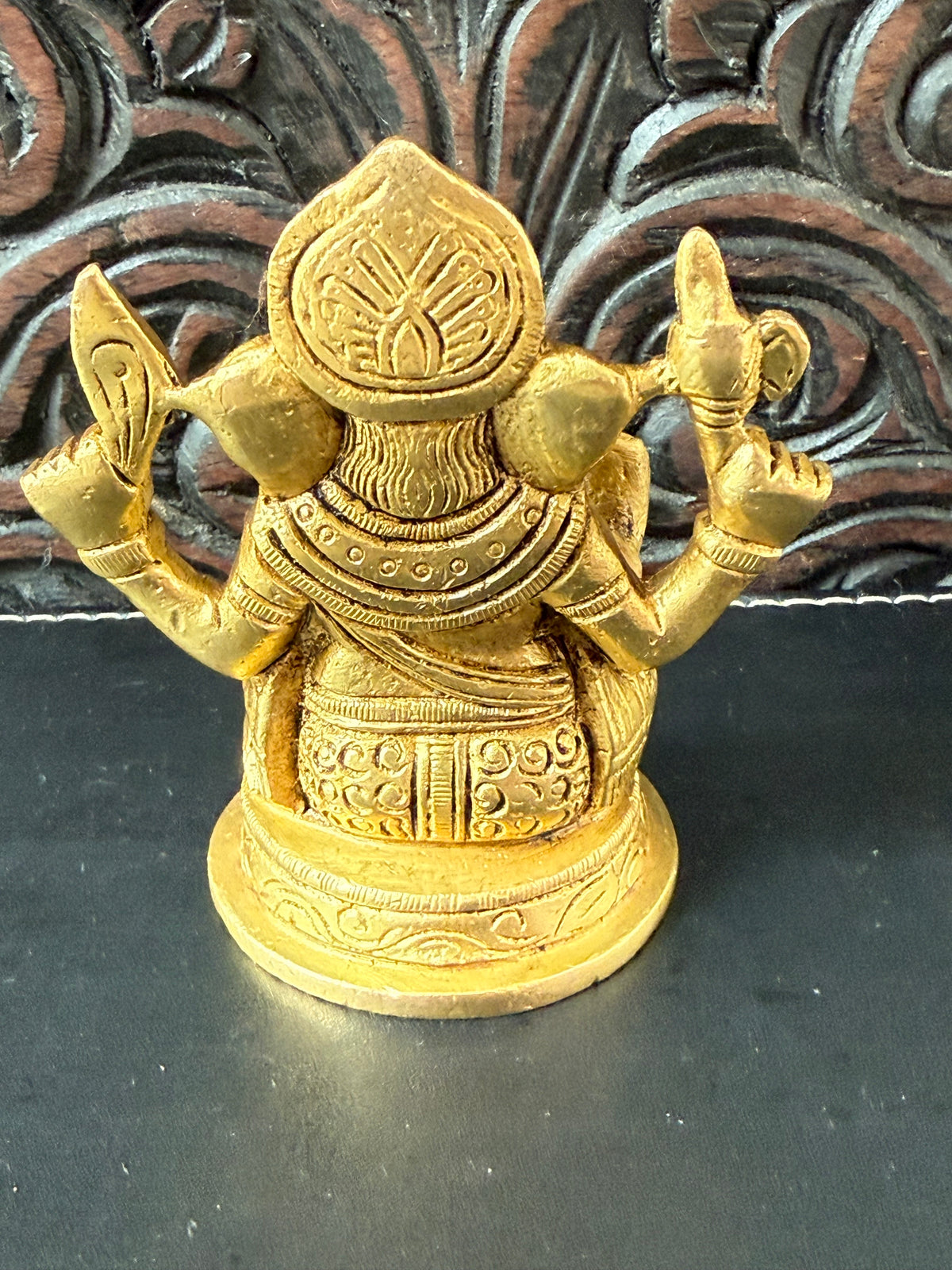 Brass Statues - Laxmi, Ganesha & Saraswati