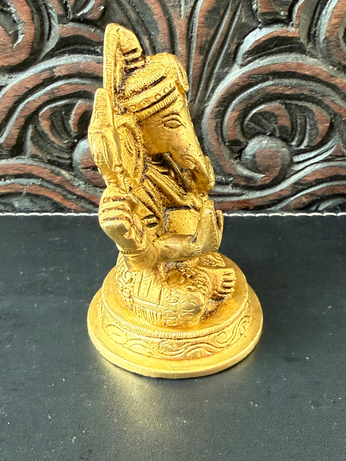 Brass Statues - Laxmi, Ganesha & Saraswati