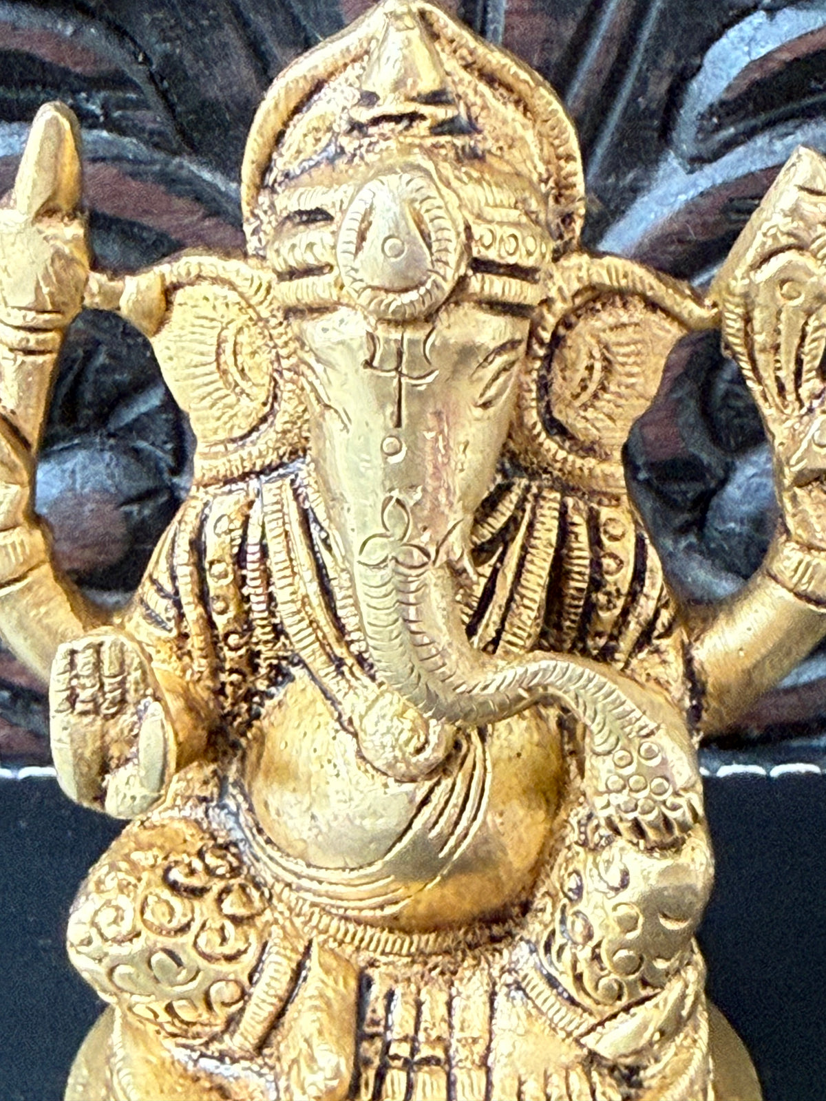 Brass Statues - Laxmi, Ganesha & Saraswati