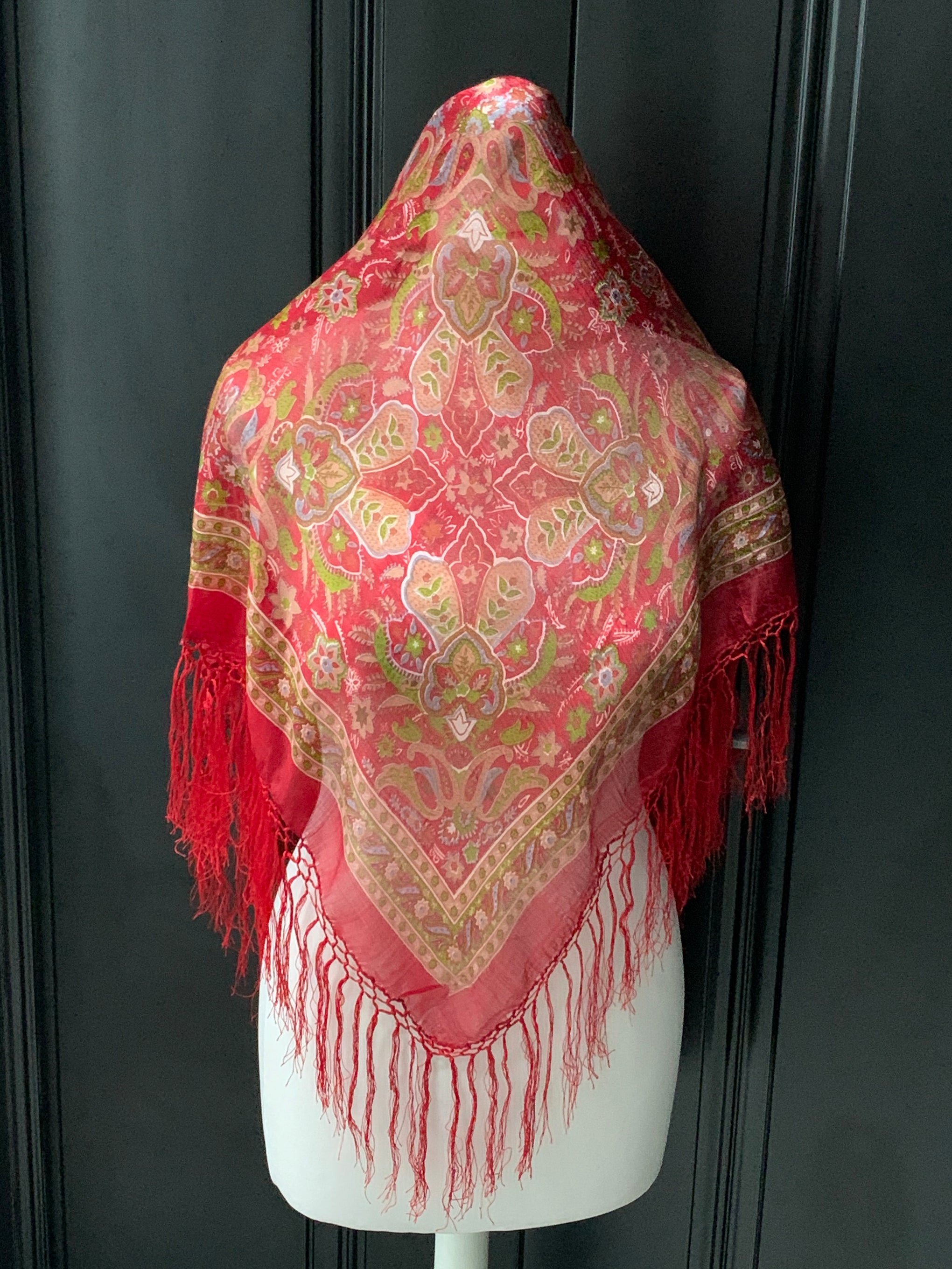 Silk Fringe Shawls (Small)