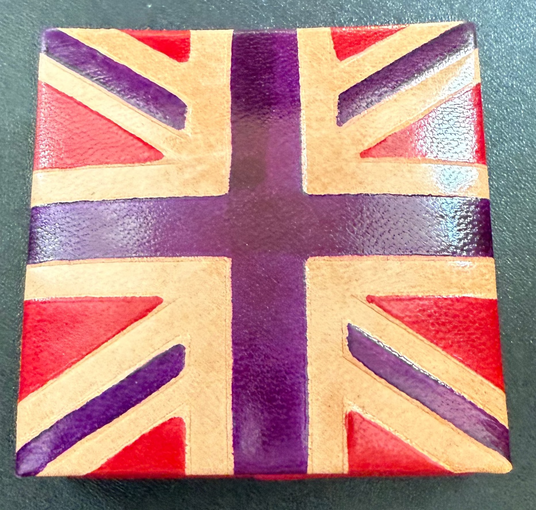 Leather Coin Purses - Square